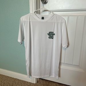 Mens Medium Graphic Lettering Shein Tee